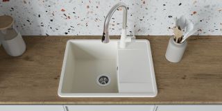 Кухонная мойка Florentina Пьемонт 650 чёрный